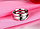 Парные кольца для влюбленных "Неразлучная пара 104" с гравировкой "Настоящая любовь", фото 3