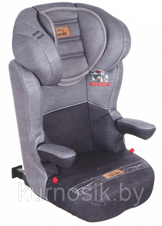 Автокресло NANIA Sena Easyfix Denim Grey 15-36 кг (от 3 до 12 лет)