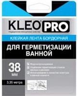 Лента бордюрная клейкая KLEO PRO 38мм х 3,35м для герметизации ванной