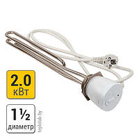 Электрический ТЭН с термостатом Kospel GRW 2 кВт, 220 В