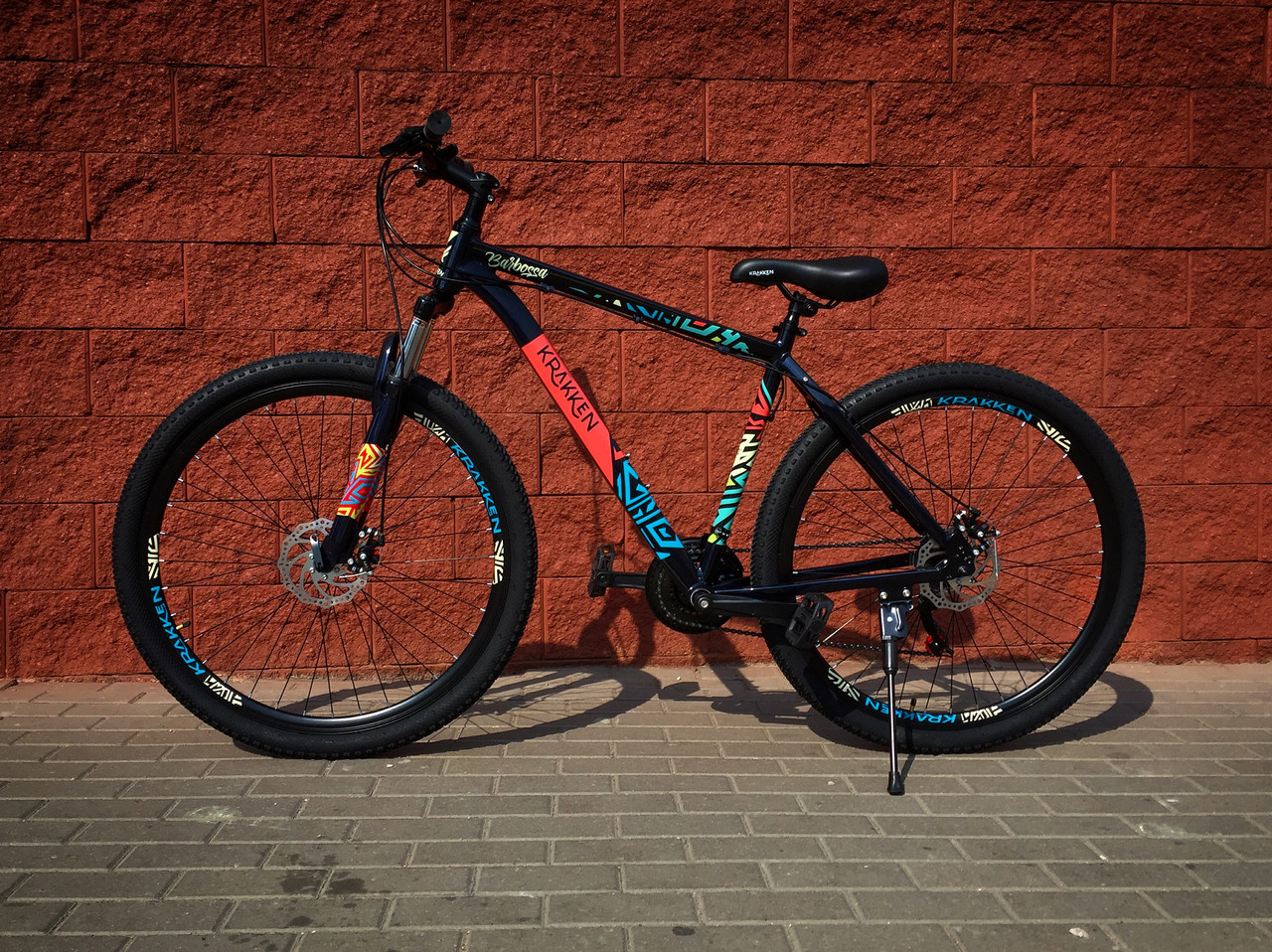 Горный велосипед Krakken Barbossa черный - фото 2 - id-p98755309