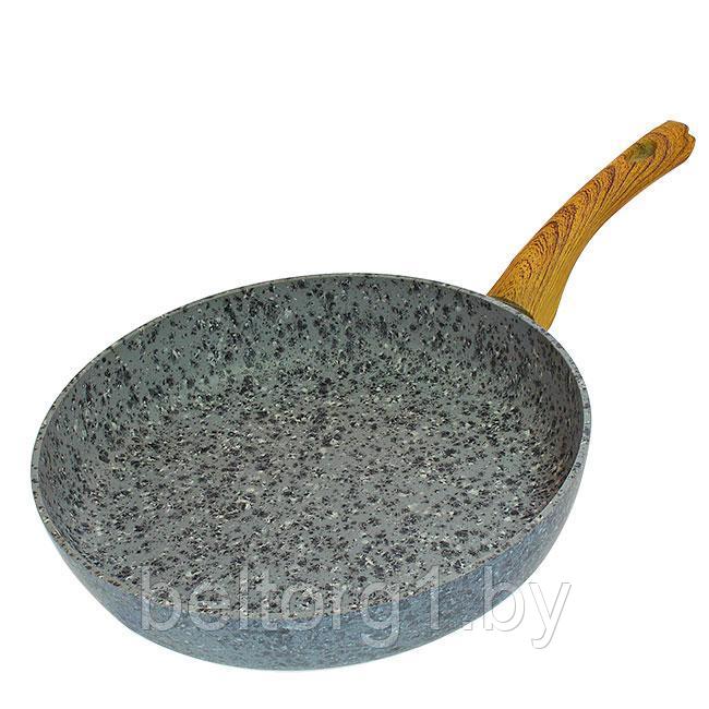 СКОВОРОДА 28 см Grey Stone ТМ Appetite - фото 1 - id-p98763901