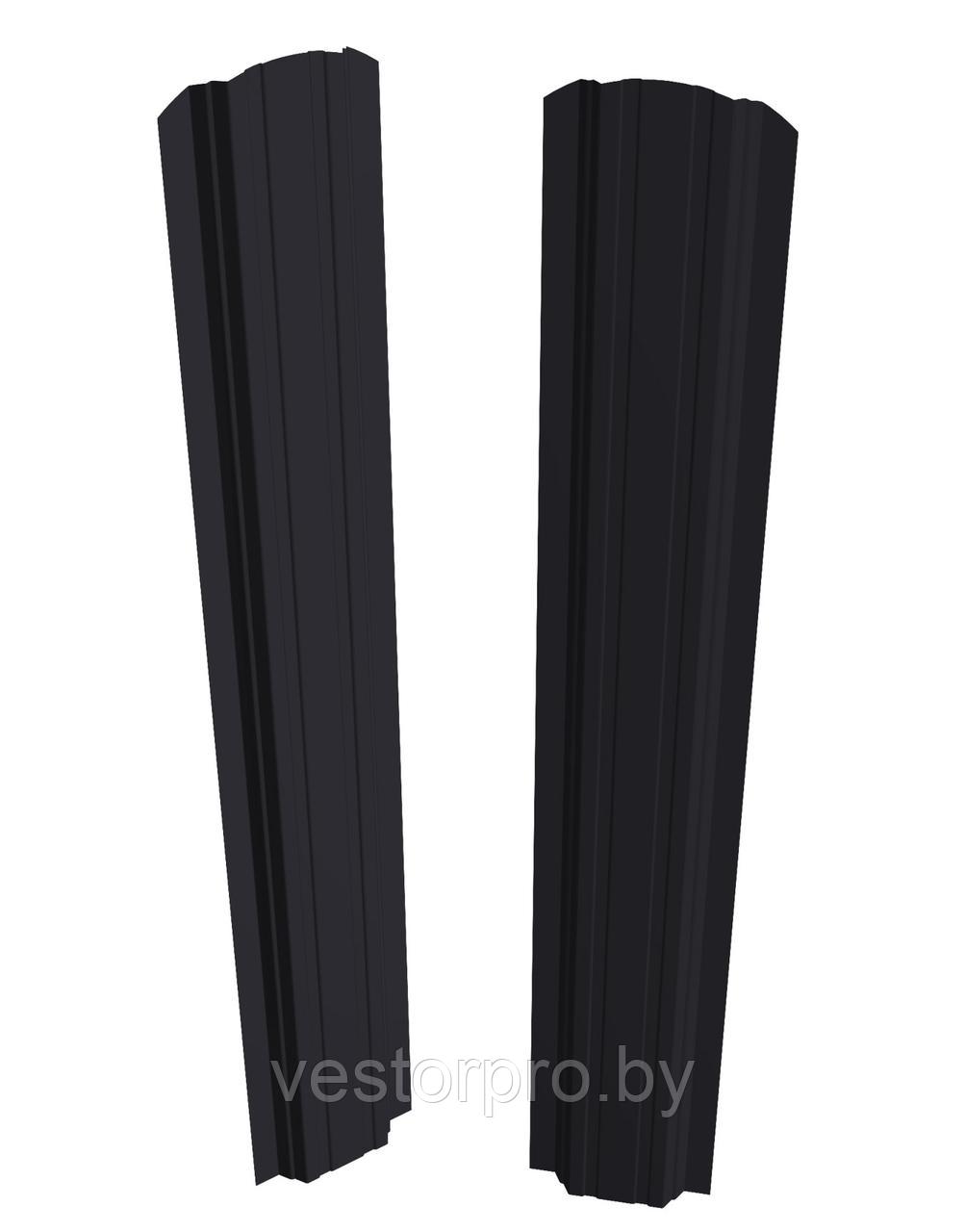 Штакетник Скайпрофиль вертикальный П-образный 97мм
