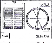 21.10.170 - Сепаратор двойной (вес:0,291кг)