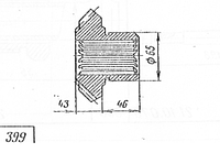 21.10.117-5 - Шестерня коническая ведомая (вес:3,45кг)