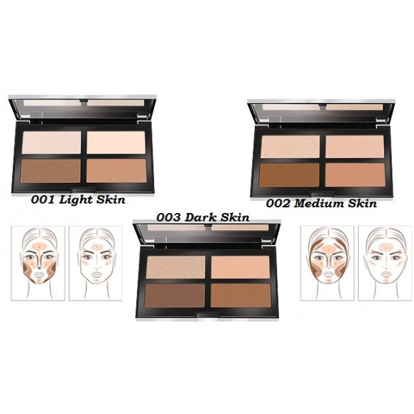 Pupa Powder Palette Contouring & Strobing тон 002 060077A002