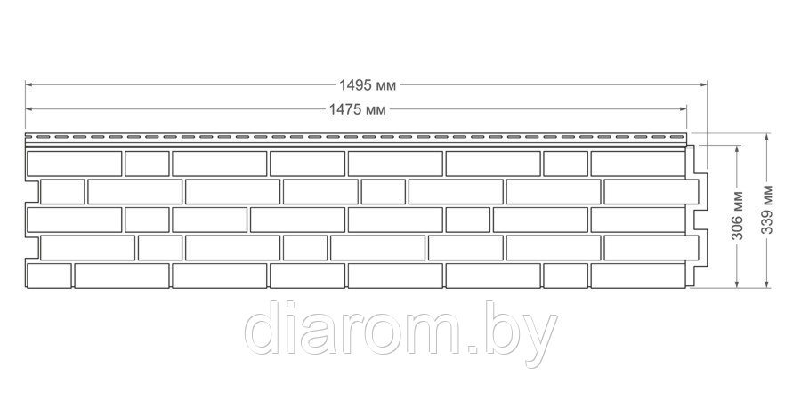 Панель фасадная Grand Line "ЯФАСАД" Демидовский кирпич - фото 2 - id-p98768200