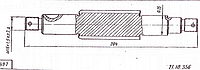 21.10.356 - Валик привода (вес:0,854кг)