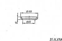 21.11.179 - Корпус сальника (вес:0,055кг)