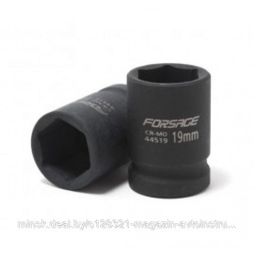 Головка ударная 35мм 1/2" 6гр. Forsage F-44535