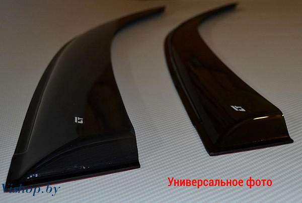  Дефлекторы боковых окон Kia Sportage III 2010-2014 Euro Standard прозрачный
