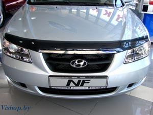 Дефлектор капота Hyundai Sonata V 2004-2010
