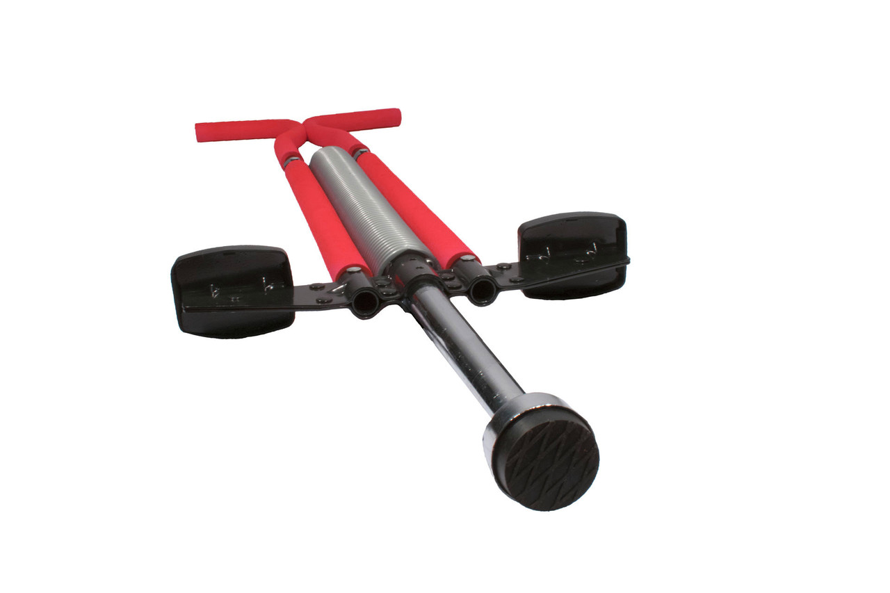 Погостик тренажер-кузнечик Pogo Stick ECOBALANCE MAXI 30-55 кг, красный - фото 7 - id-p77847588