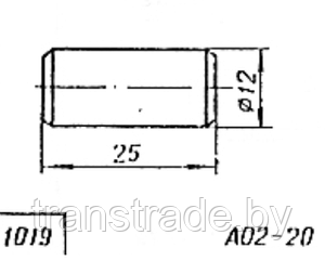 А02-20 - Установочный штифт (вес:0,022кг)