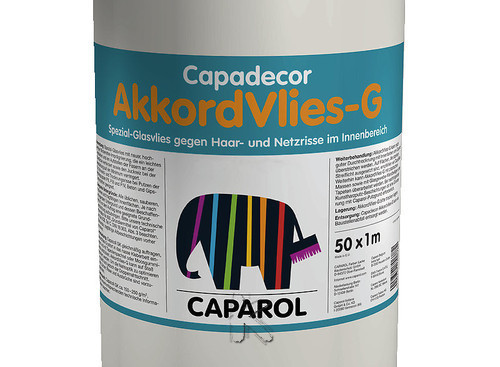 Стеклянный флизелин для армирования - Caparol Capadecor AkkordVlies G 50m x 1m