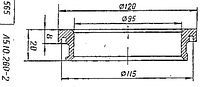 А5.10.260-2 - Кольцо лабиринтное (вес:0,3кг)