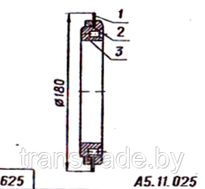 А5.11.025 - Кольцо нажимное в сборе (вес:-кг)