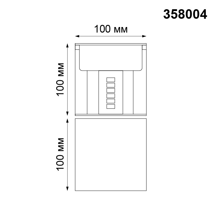 Фасадный светодиодный светильник Novotech 358004 KAIMAS - фото 2 - id-p98800873