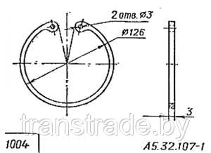 А5.32.107-1 - Кольцо пружинное (вес:0,06кг)