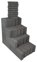 Керамзитобетонные блоки строительные "ТермоКомфорт" 490*200*240 толщина стены 200 мм, фото 3