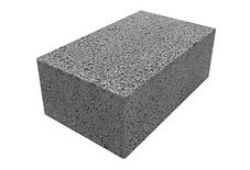 Керамзитобетонные блоки строительные "ТермоКомфорт"490 200 185 полнотелые толщина стены 200 мм, фото 2