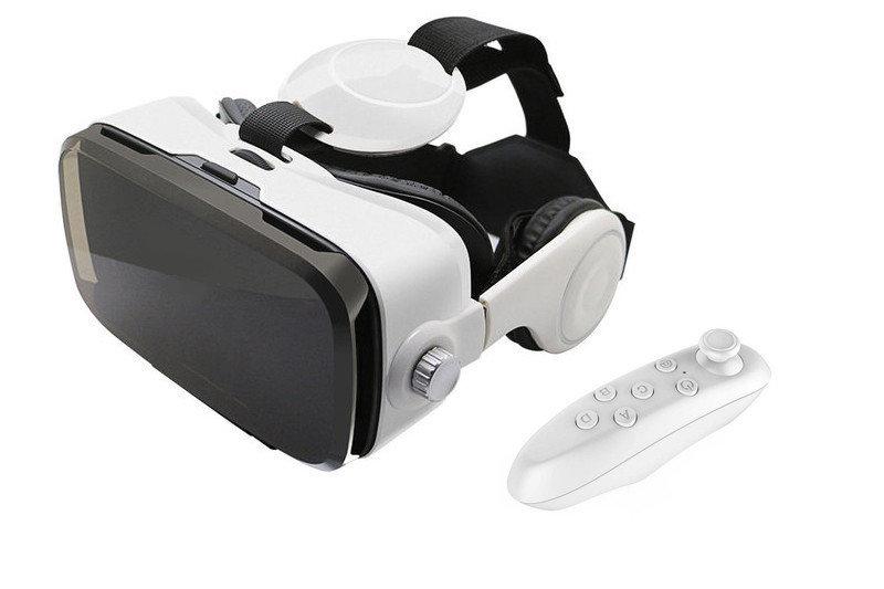 Очки виртуальной реальности VR BOX Z4 с наушниками - фото 1 - id-p98832271