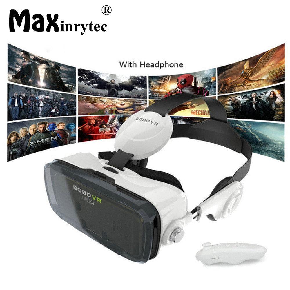 Очки виртуальной реальности VR BOX Z4 с наушниками - фото 4 - id-p98832271
