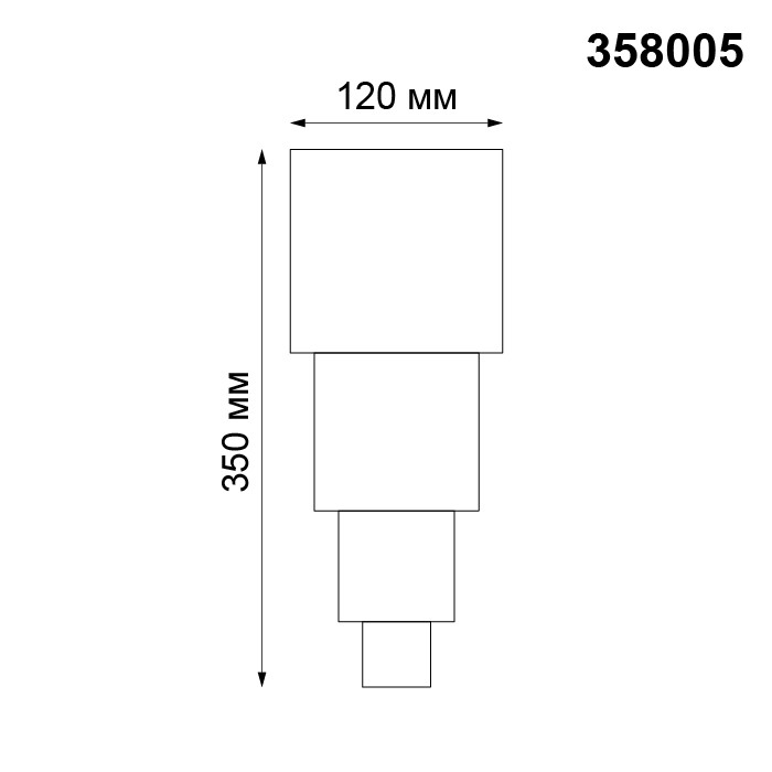 Фасадный светодиодный светильник Novotech 358005 KAIMAS - фото 2 - id-p98839890