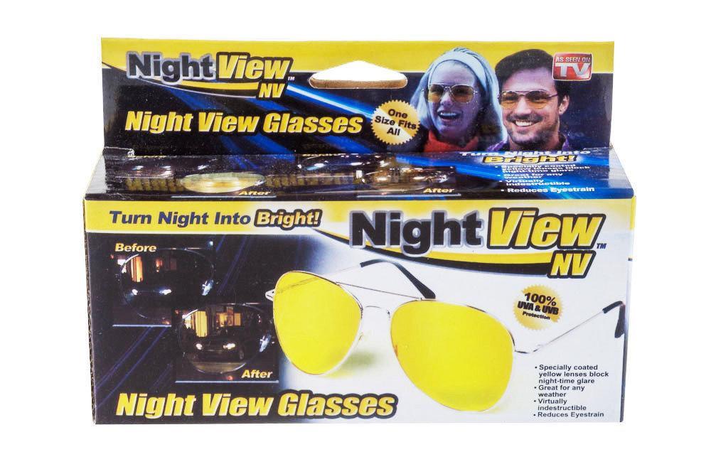 Очки ночного видения Night View Glasses - фото 1 - id-p98842409