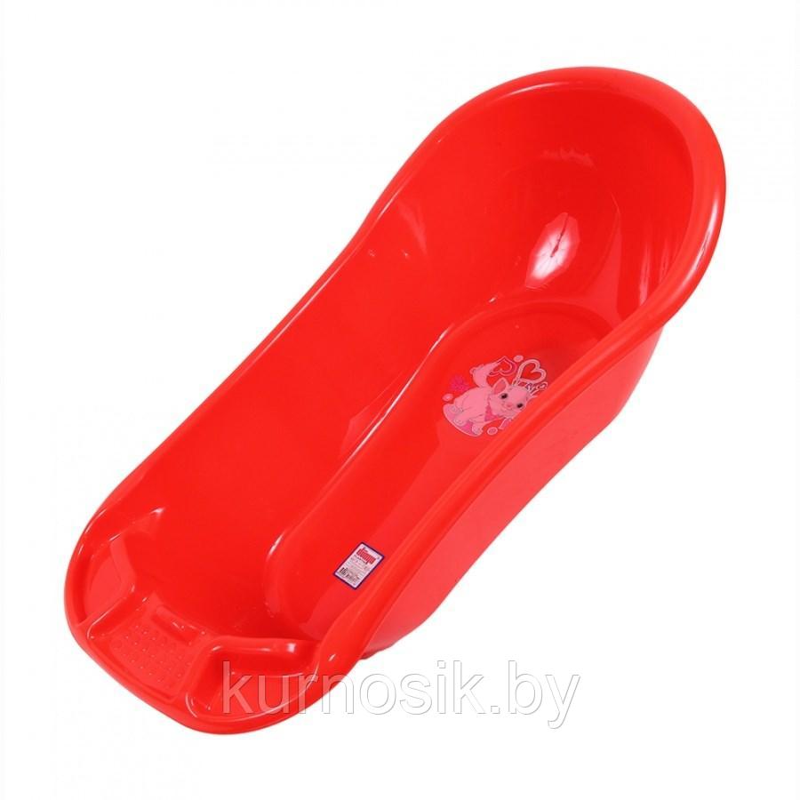 Детская ванночка DUNYA Фаворит (100 см) Красный - фото 1 - id-p98853880