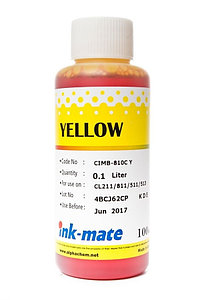 Чернила CIMB-810Y (для Canon PIXMA iP2700/ MG2540/ MX340) Ink-Mate, жёлтые, 100 мл