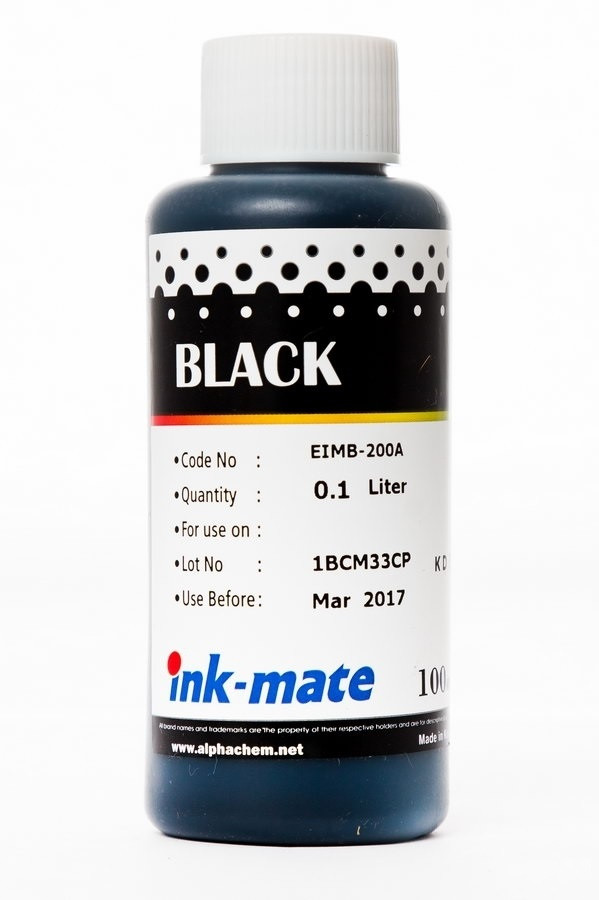 Чернила EIMB-200A (для Epson L100/ L120/ L132/ L210/ L222/ L310) Ink-Mate, чёрные, 100 мл