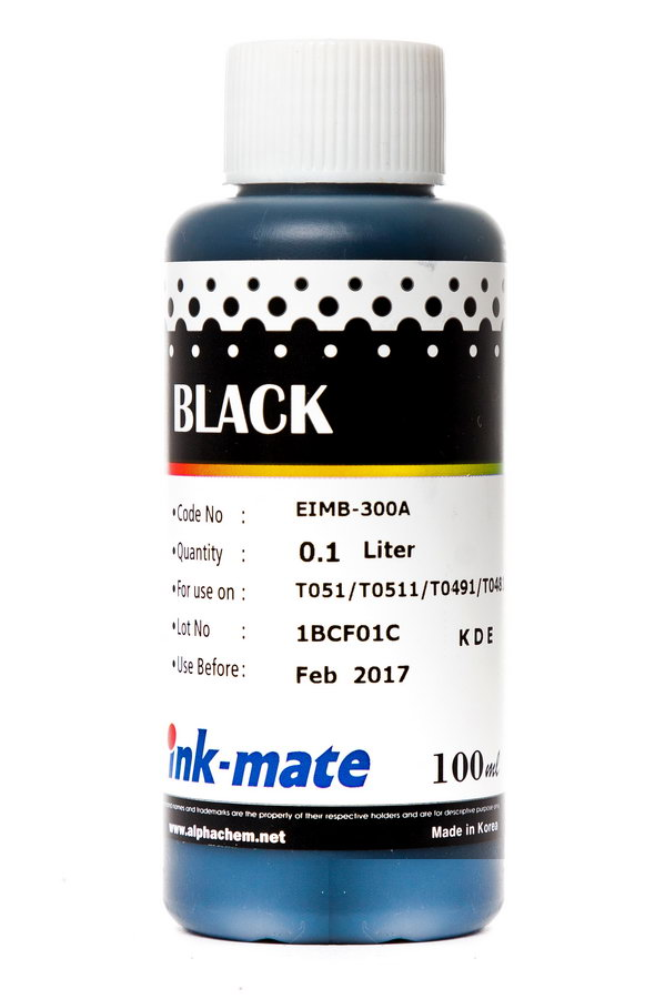 Чернила EIMB-300A (для Epson Stylus C20/ C40/ C42/ C60/ Color 480/ 760) Ink-Mate, чёрные, 100 мл