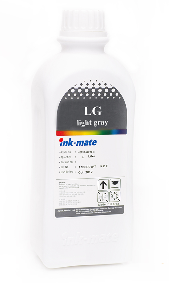 Чернила HIMB-072LG (для HP DesignJet T610/ T770/ T1120/ T7100) Ink-Mate, светло-серые, 1 л - фото 1 - id-p71878966