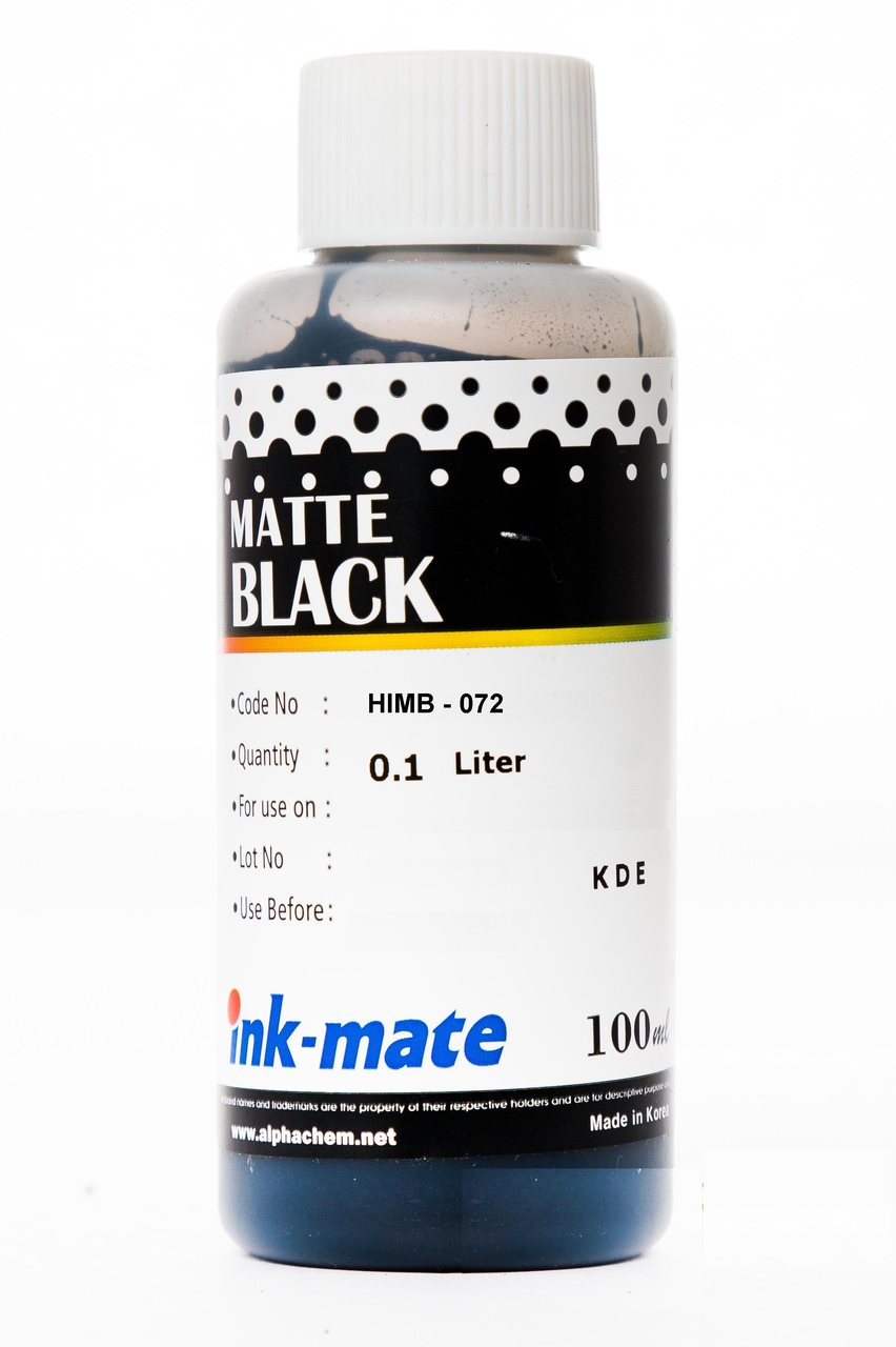 Чернила HIMB-072MB (для HP DesignJet T610/ T770/ T1120/ T7100) Ink-Mate, матовые чёрные, 100 мл