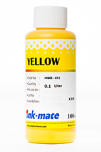 Чернила HIMB-072Y (для HP DesignJet T610/ T770/ T1120/ T7100) Ink-Mate, жёлтые, 100 мл