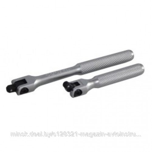 Вороток шарнирный с накаткой 1/4"L-150мм. Forsage F-8012150