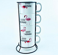 Подарочный набор для чая «Фламинго»