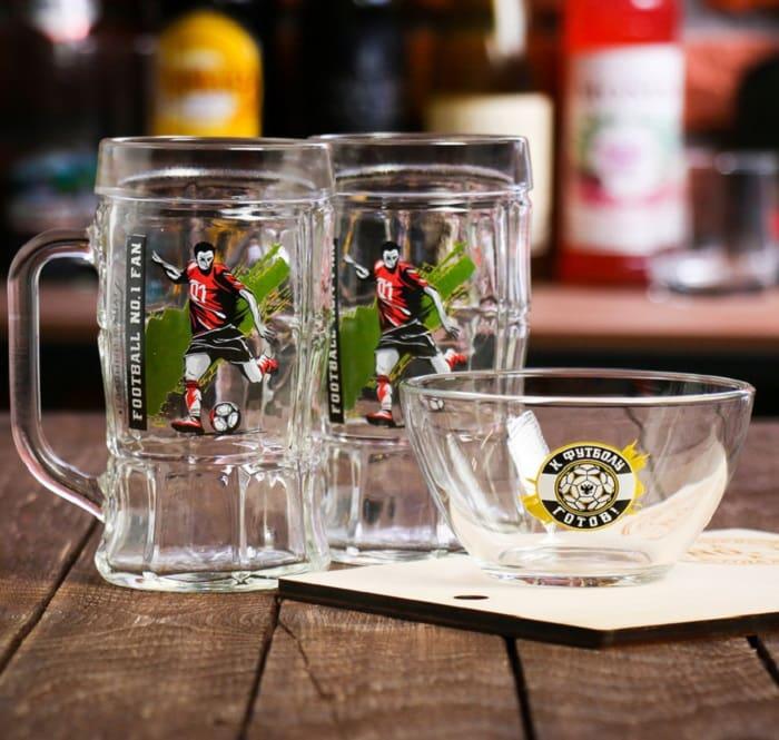 Подарочный набор для пива «К футболу готов» - фото 2 - id-p98855190