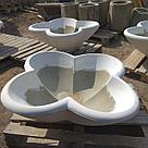 Цветочница  бетонная "Клевер" 1080х370мм, фото 7