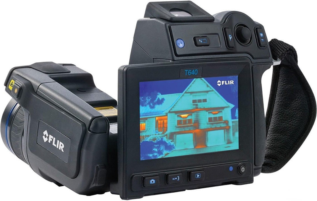 FLIR T640 c объективом 45° тепловизор