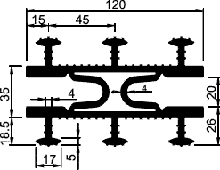 Гидрошпонка ТАРАКАН-120