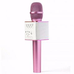 Беспроводной караоке-микрофон MICGEEK Q9 Розовый