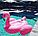 Надувной матрас Фламинго 192*180, фото 2