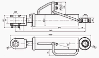 Гидроцилиндр А-322