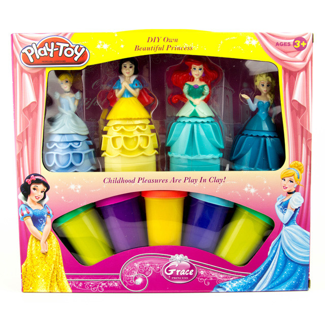 Набор для лепки Play-Toy Укрась принцесс SM8022 - фото 1 - id-p98899436