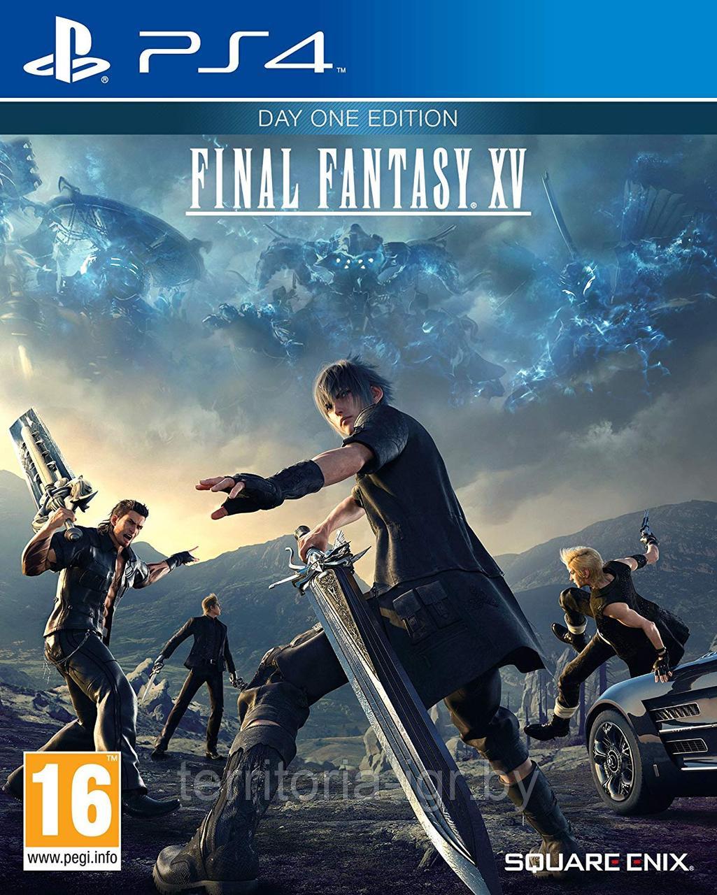 Final Fantasy XV Day One Edition PS4 (Русские субтитры) - фото 1 - id-p98911436