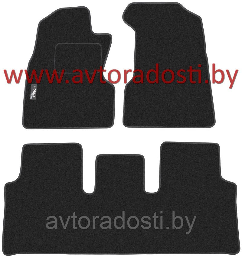 Коврики ворсовые для Honda CRV II (2002-2006) / Хонда CRV (Польша) - фото 1 - id-p75786399