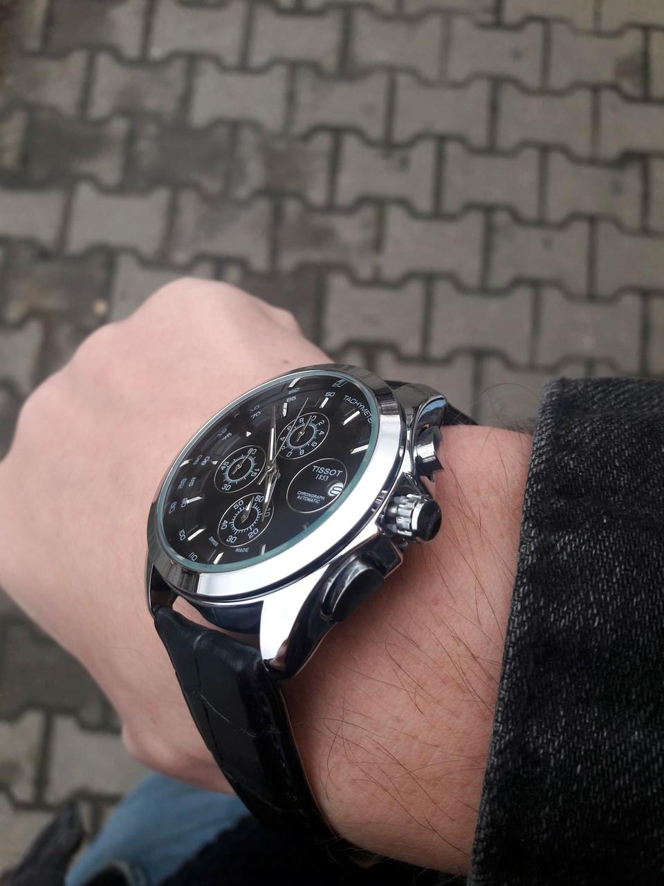 Мужские часы Tissot T-1173 кварцевый хронограф - фото 3 - id-p87974382