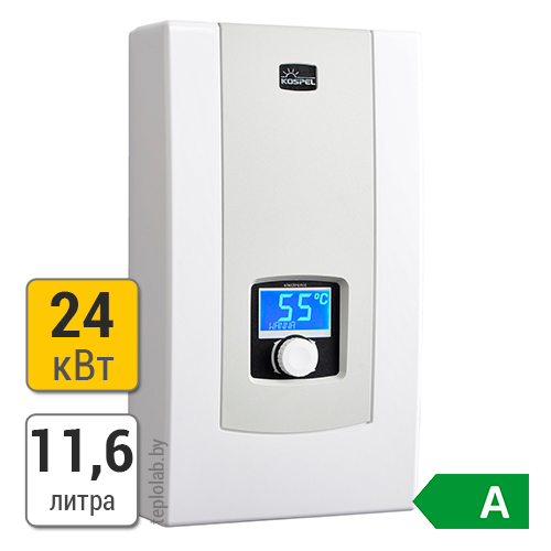 Водонагреватель проточный Kospel PPE2 LCD, 18/21/24 кВт